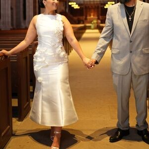 Elliatt Ivory Floral Dress